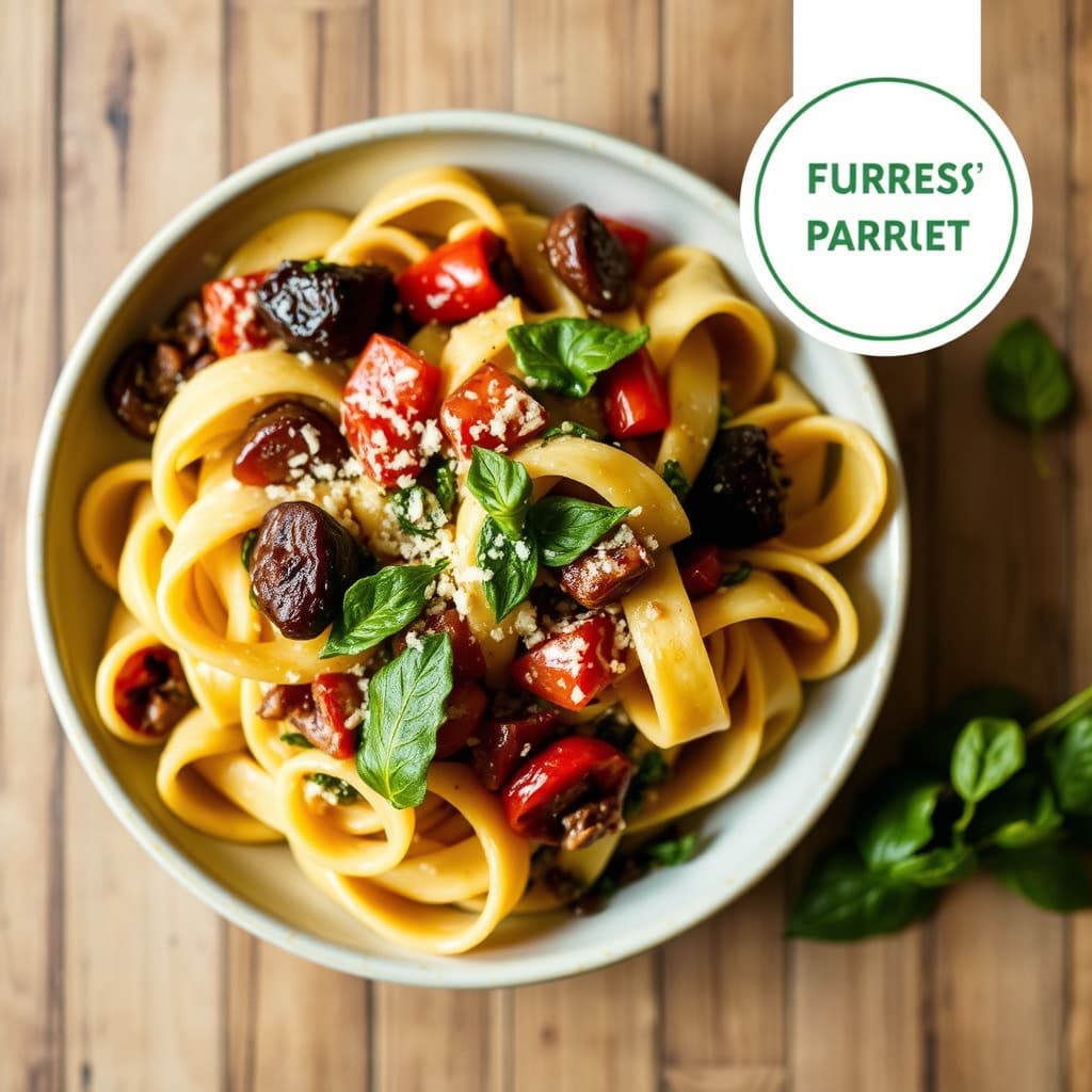 Bondens marked Pappardelle