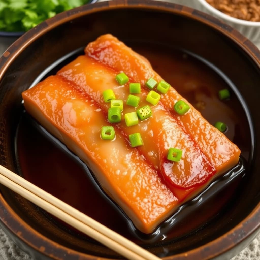 Bossam (koreansk stil kokt svinekjake)