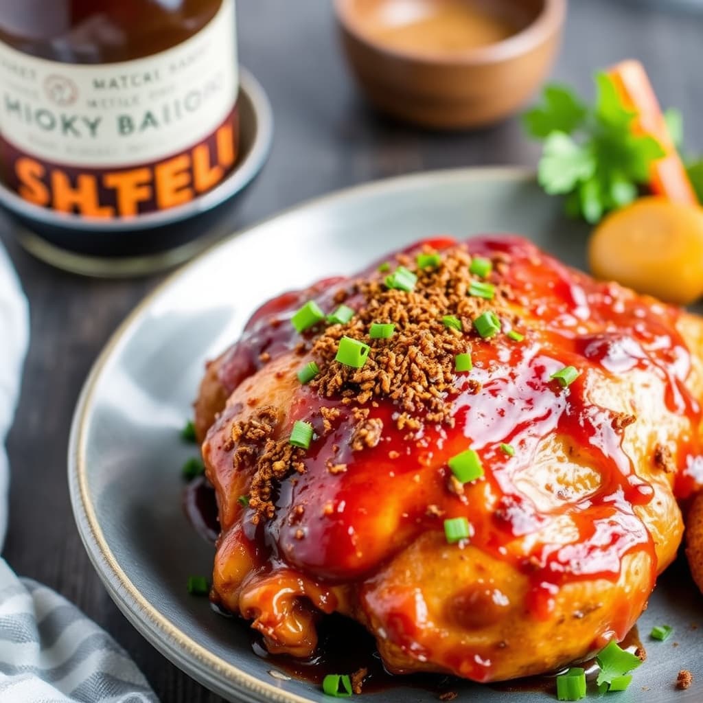 Bourbon BBQ-kylling med sekstenkrydderblanding