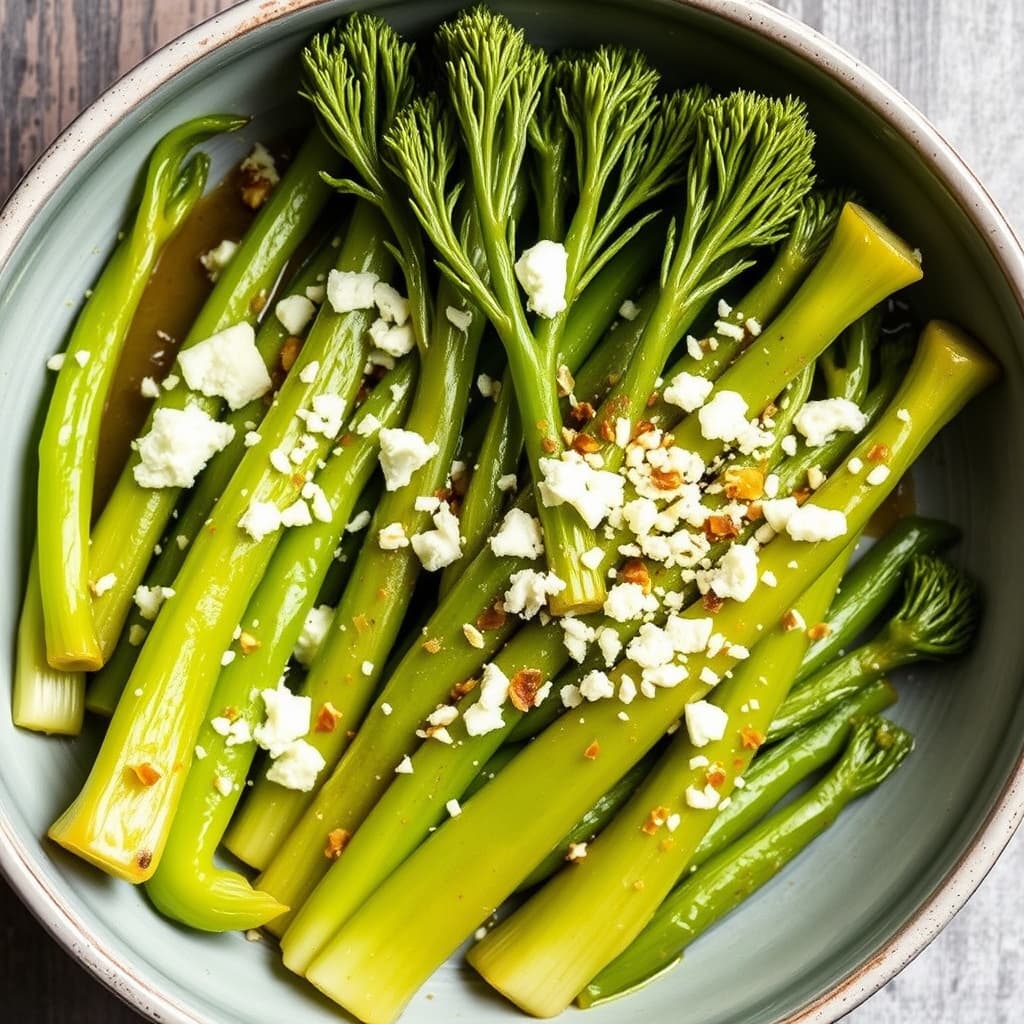 Brased selleri med parmesan