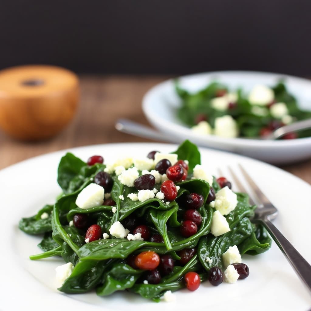 Brased sveitsiskkål med currants og feta
