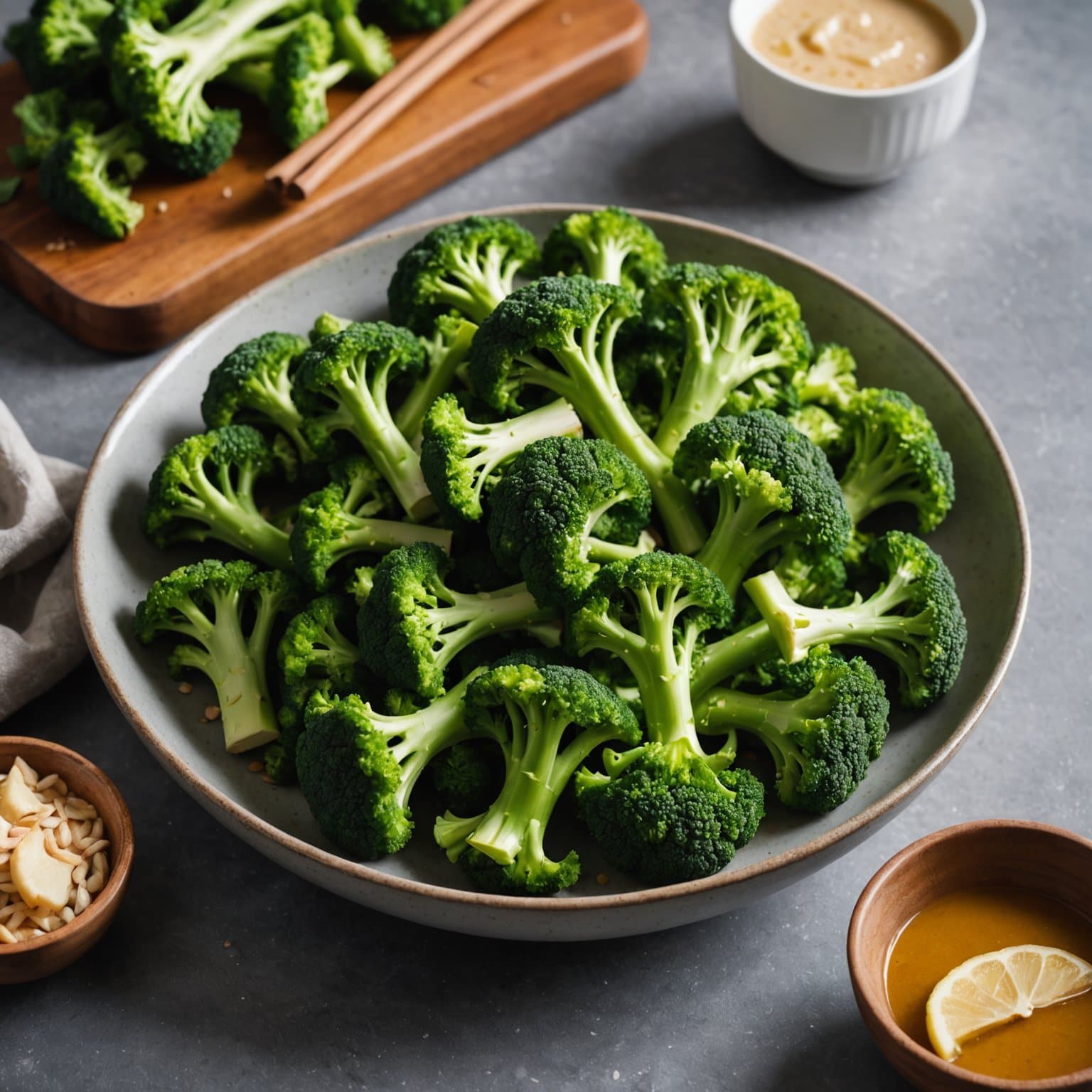 Brokkoli med ingefær