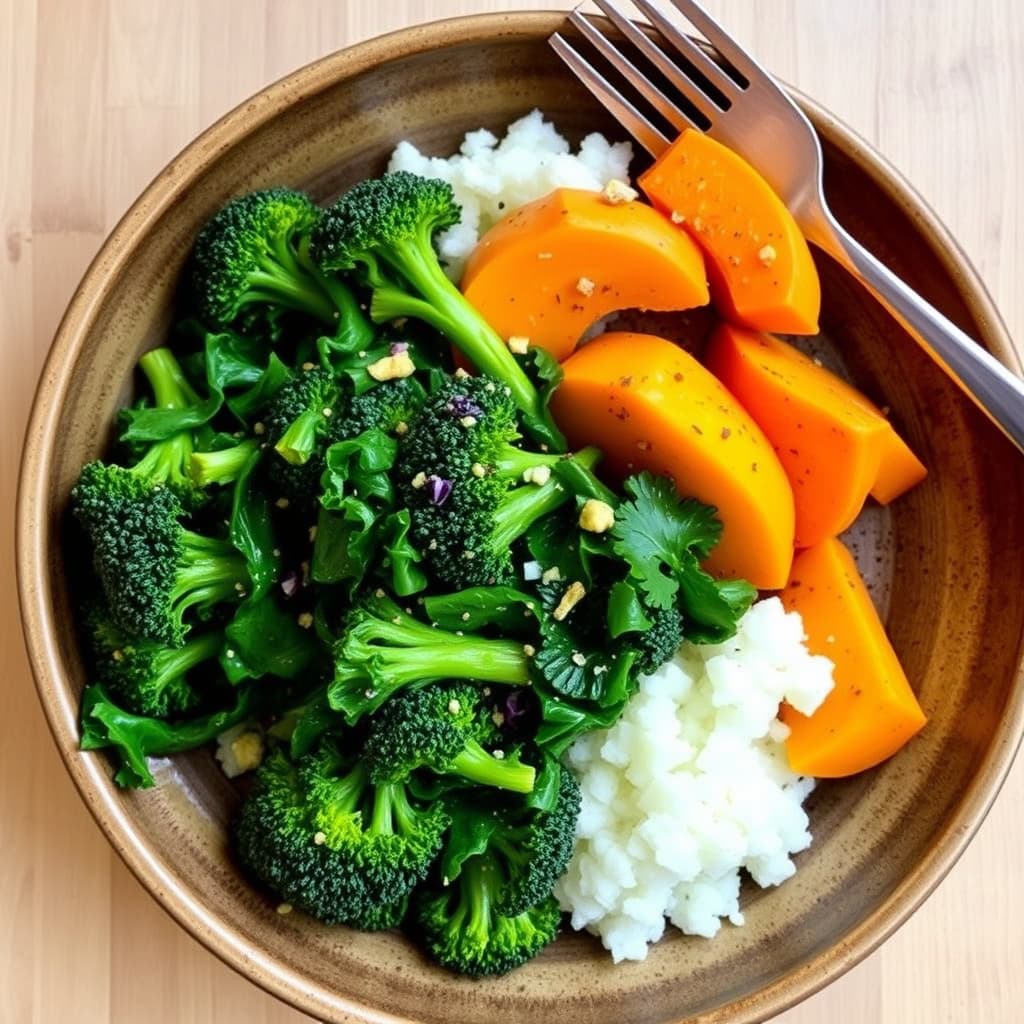 Brokkoli Rabe og Butternut Squash