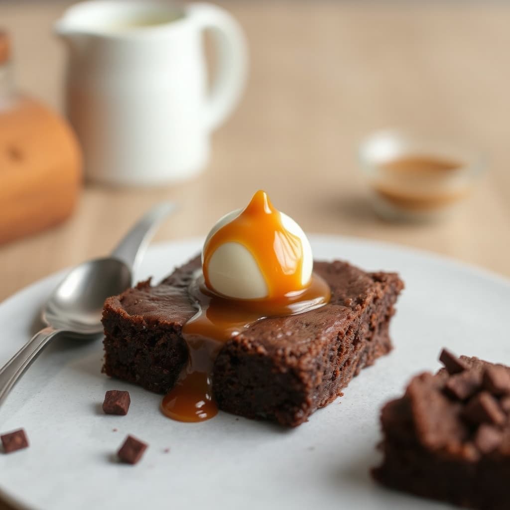 Brownie Pudding (med karamellvariant)