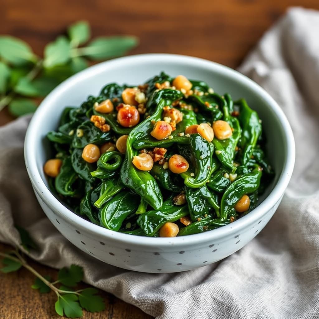 Brunet smør og kremete vintergrønnsaker