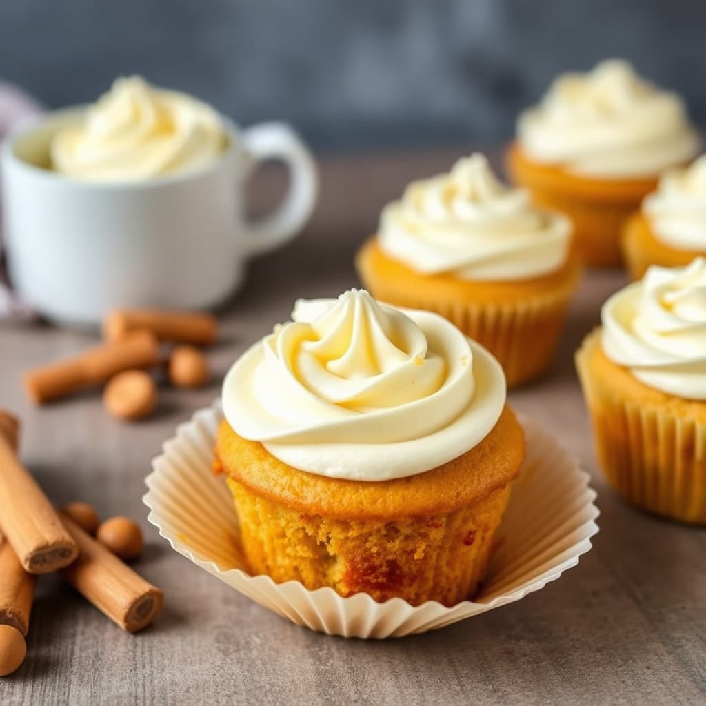 Brunt sukker-kornkake-muffin