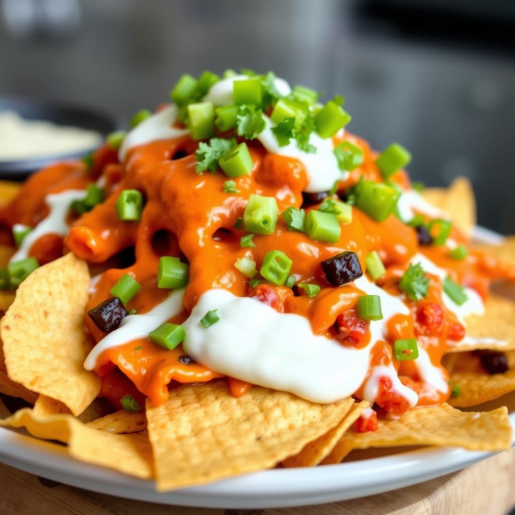 Buffalo Nachos