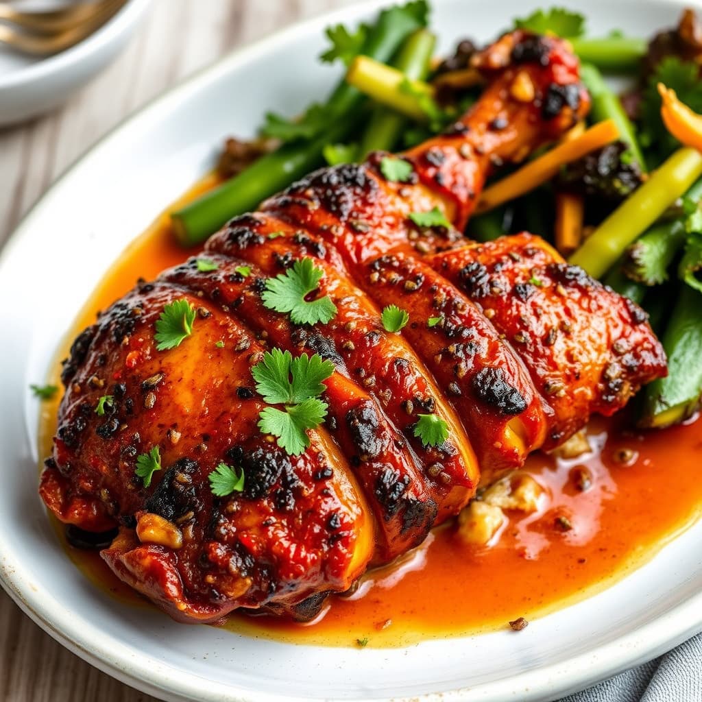 Butterflied Jerk Chicken