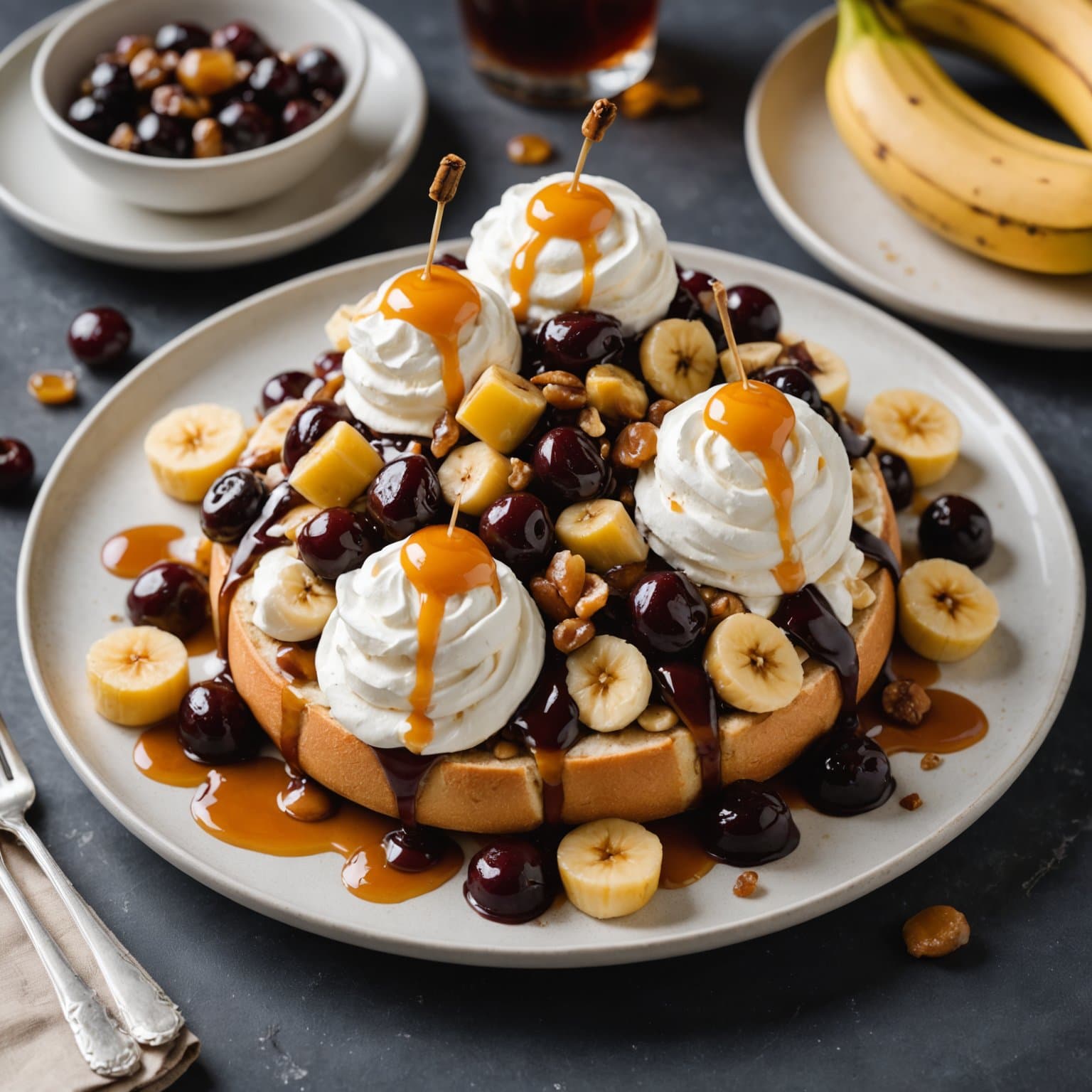 Butterscotch, rom, rosin og banansplitter