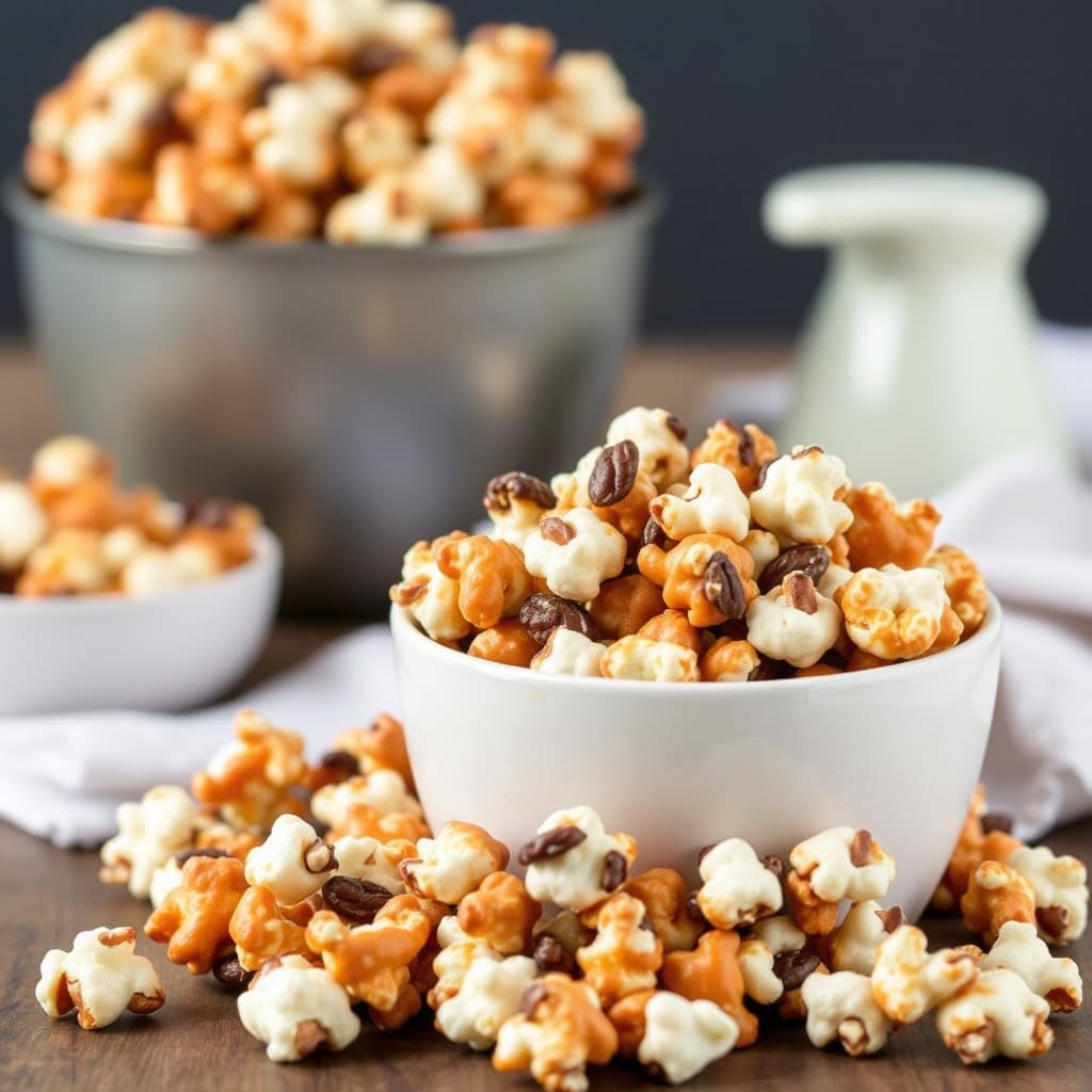 Cacao Nib-karamellpopkorn