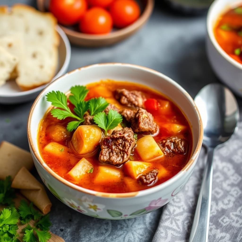 Caldo de Res: Spansk oksekaktsuppe