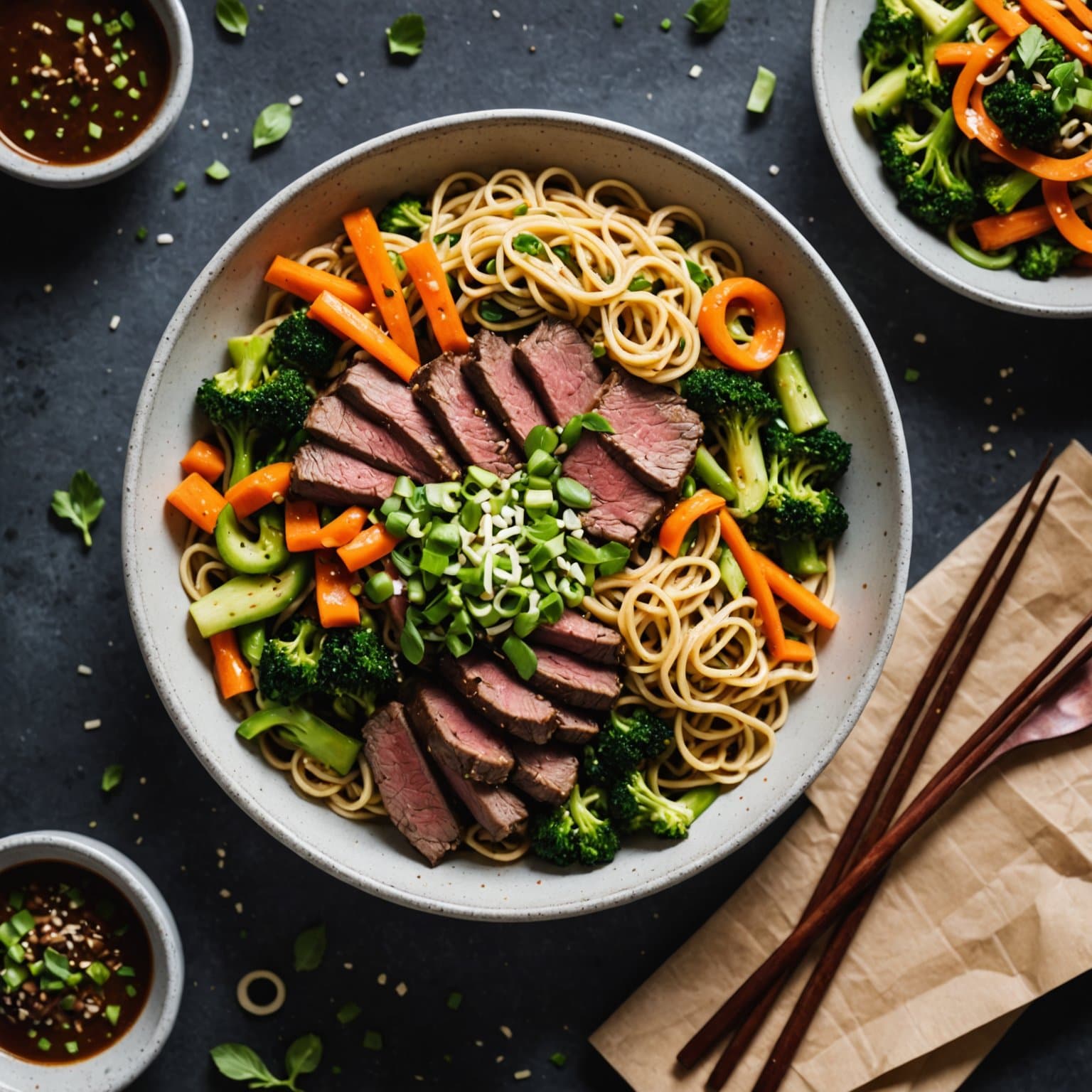 California Bounty Biff- og Grønnsaksnudler