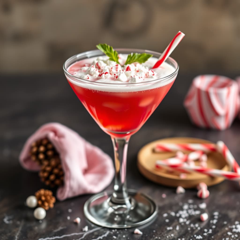 Candy Cane Cocktail