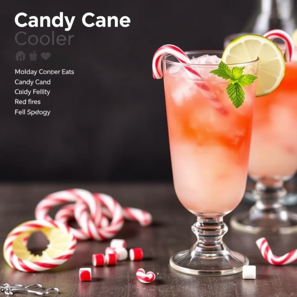 Candy Cane Cooler