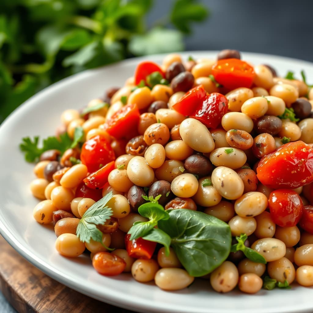 Cannellini-bønnesalat