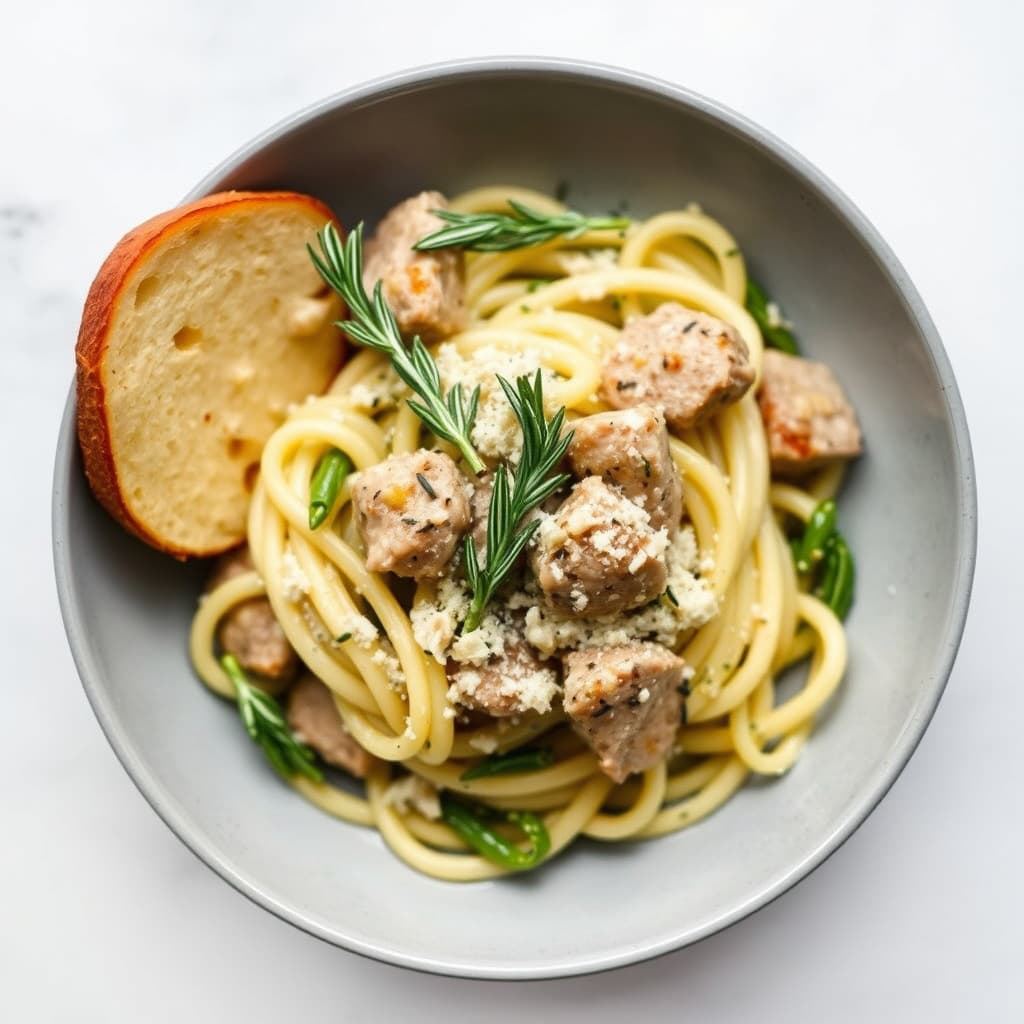 Cannellini med svin og rosmarin