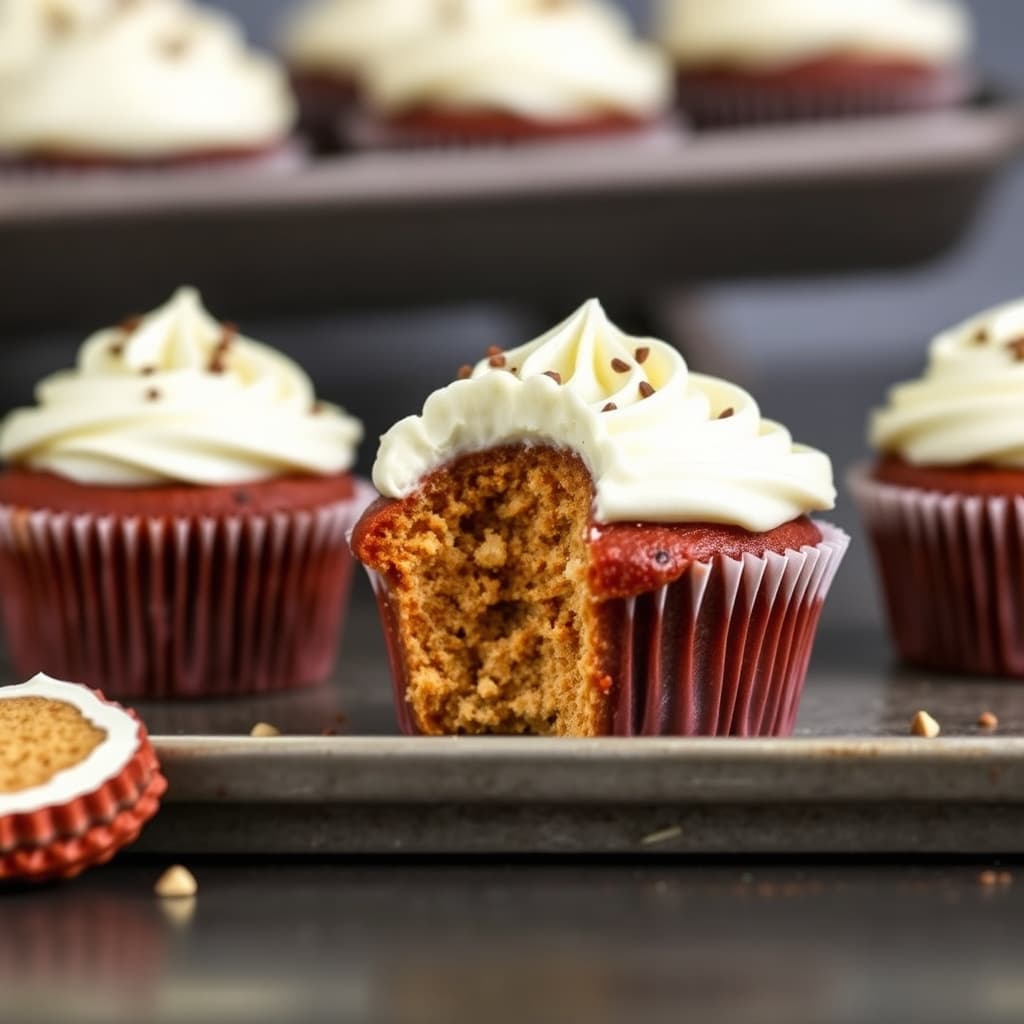 Cannoli-kaker med ricotta- og kremostglasur