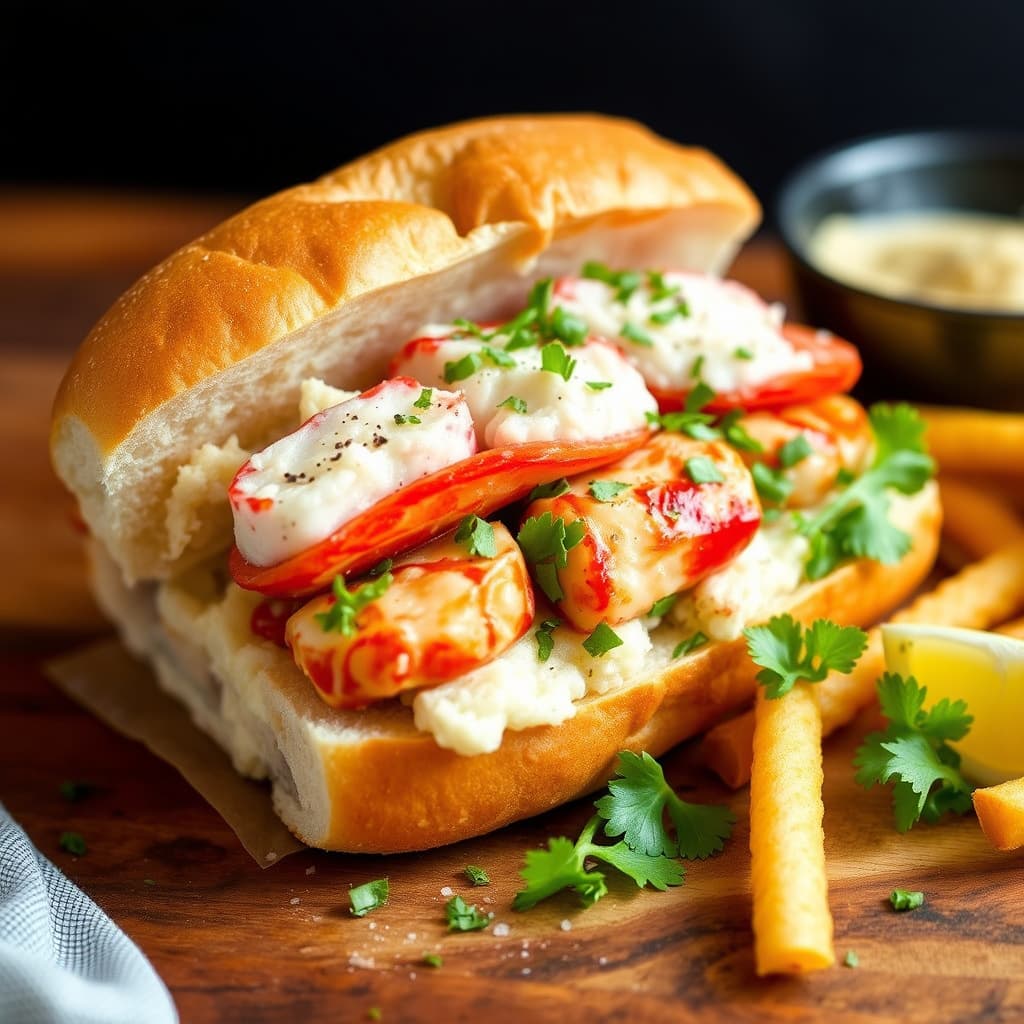 Cape Cod-krabbekraftig hummerrolle