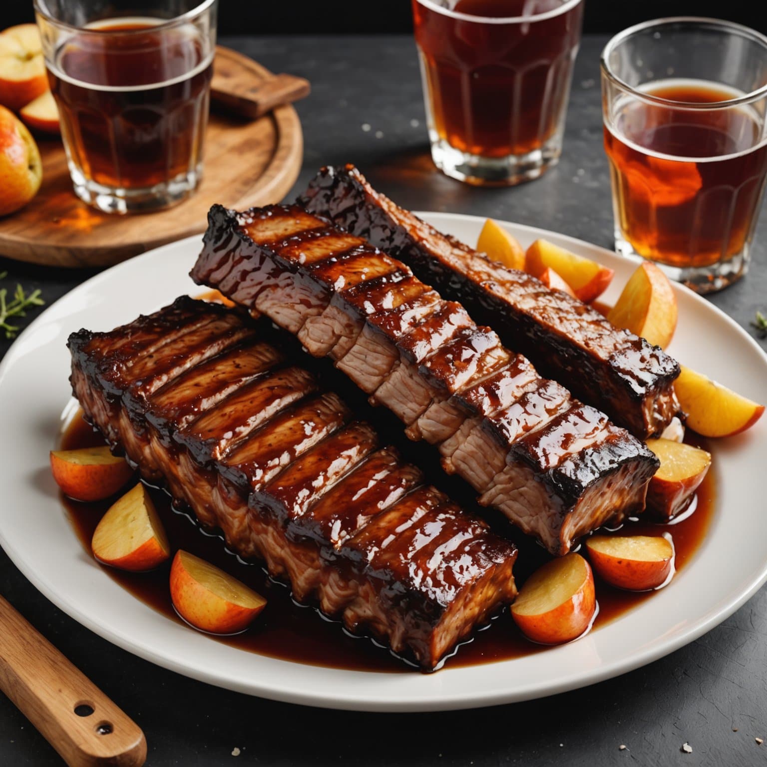 CCRyder's eple- og røykede ribbe