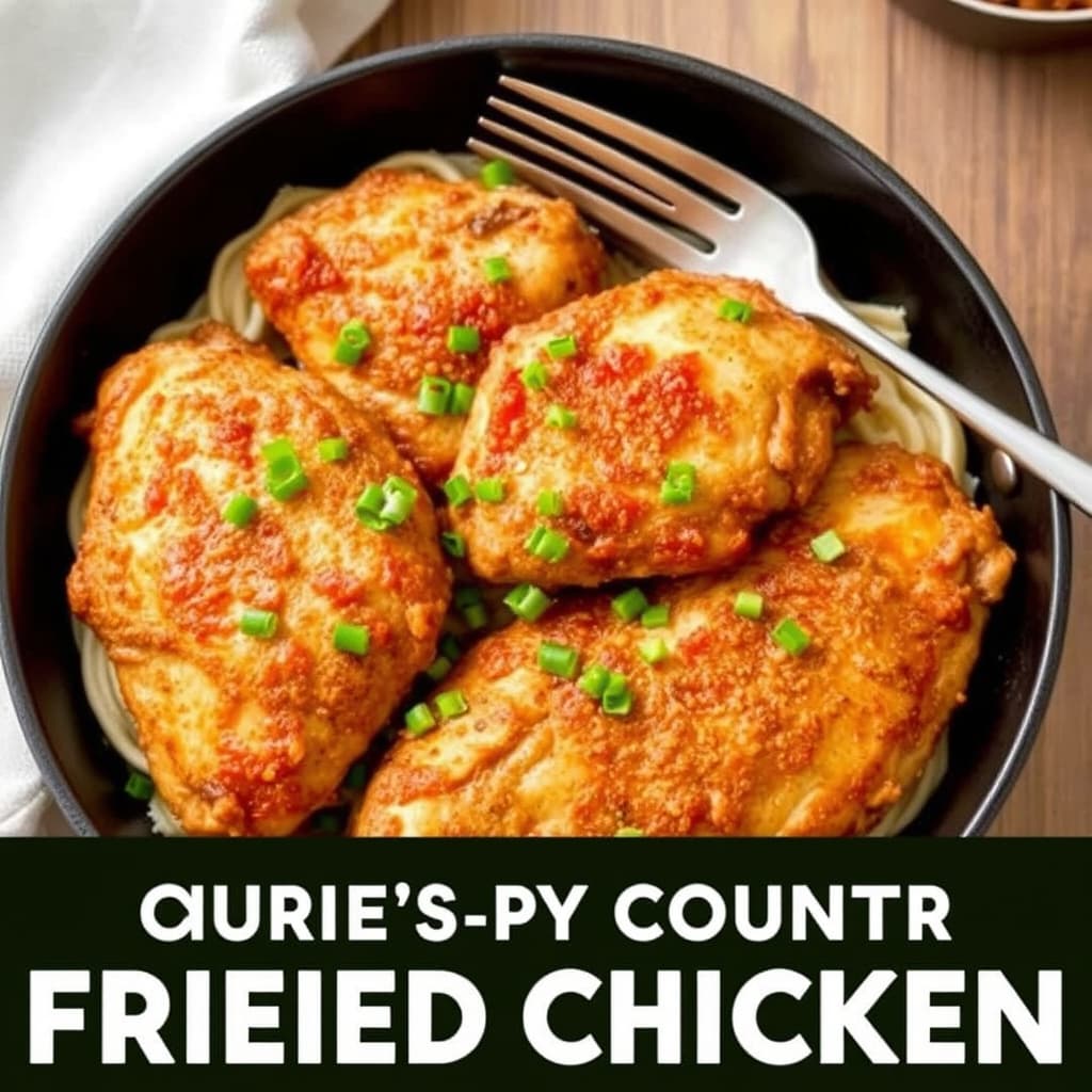 Charles' landlige panerte kylling