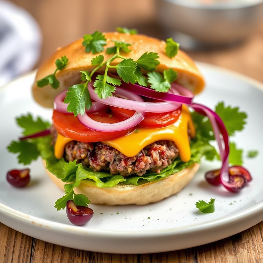 Cheeseburger tartar