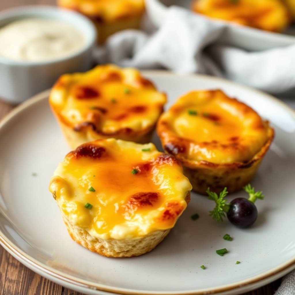 Cheesy Breakfast Cups