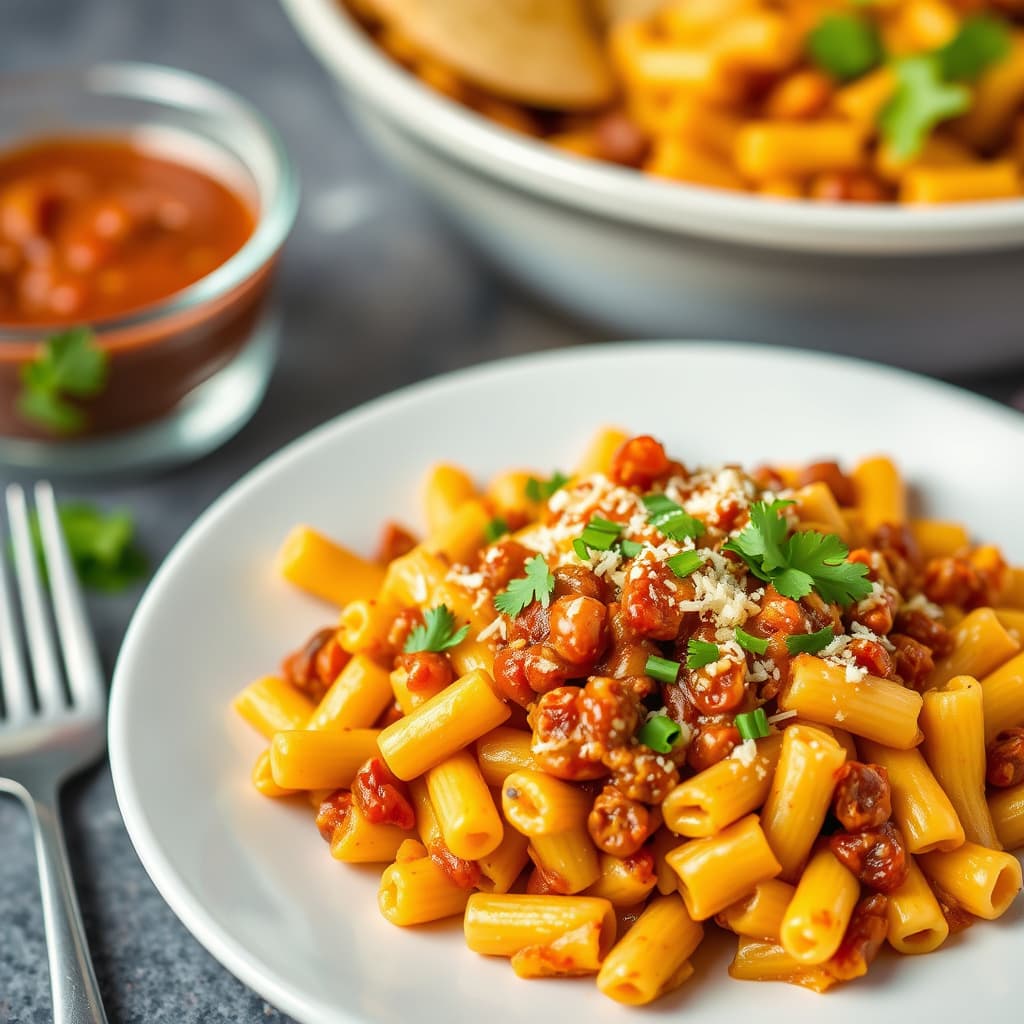 Cheesy Chili Mac