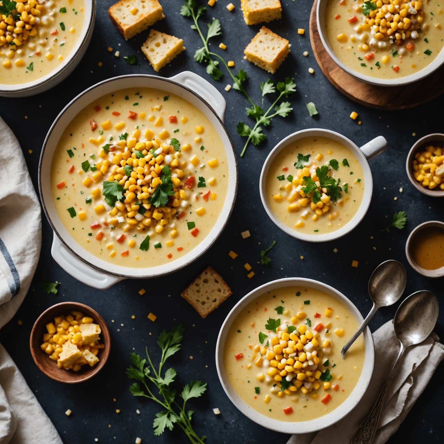 Cheesy Corn Chowder