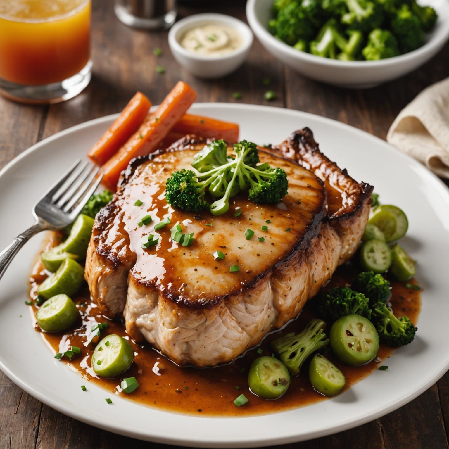 Chef Johns' overfylte svinekoteletter