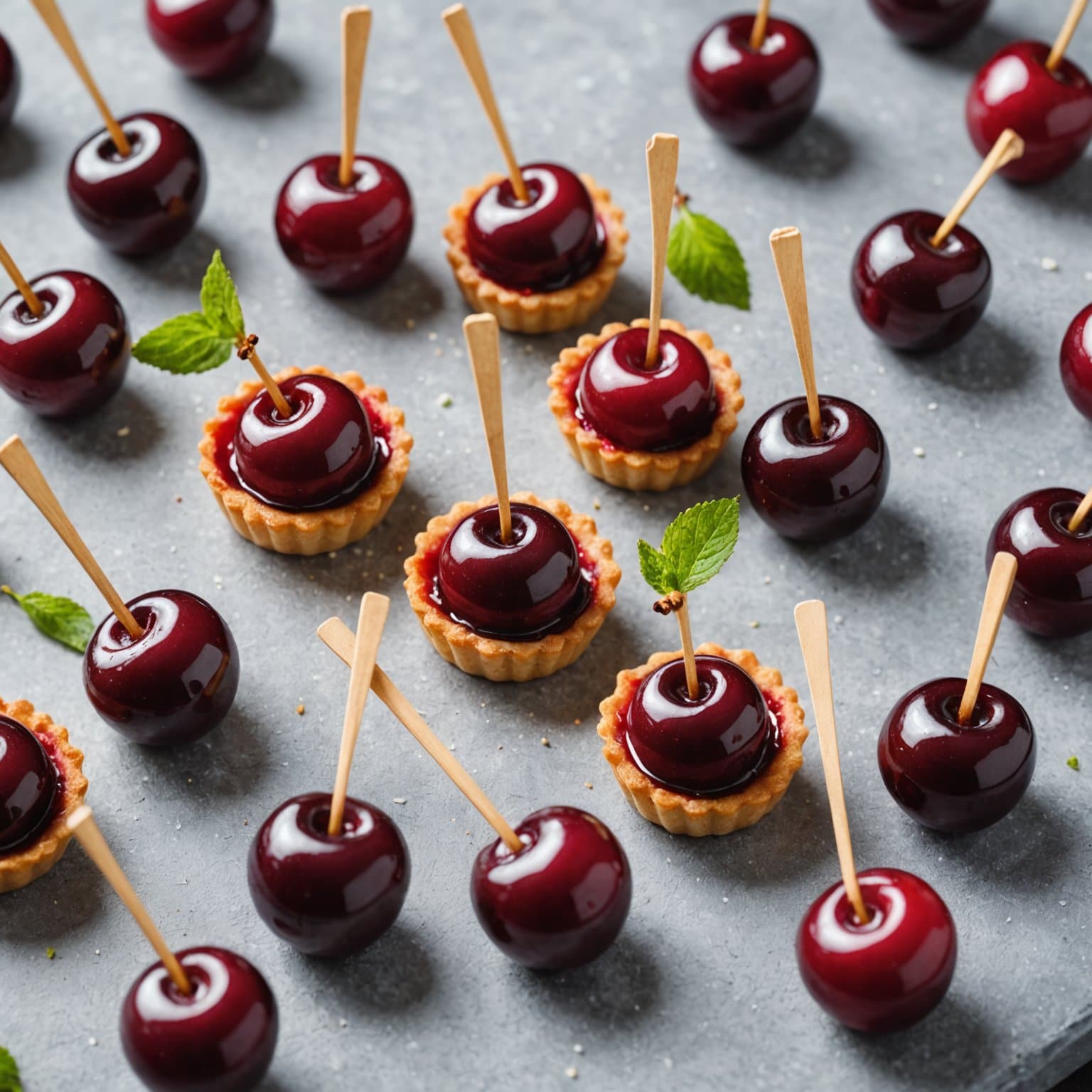 Cherry Tart Pops