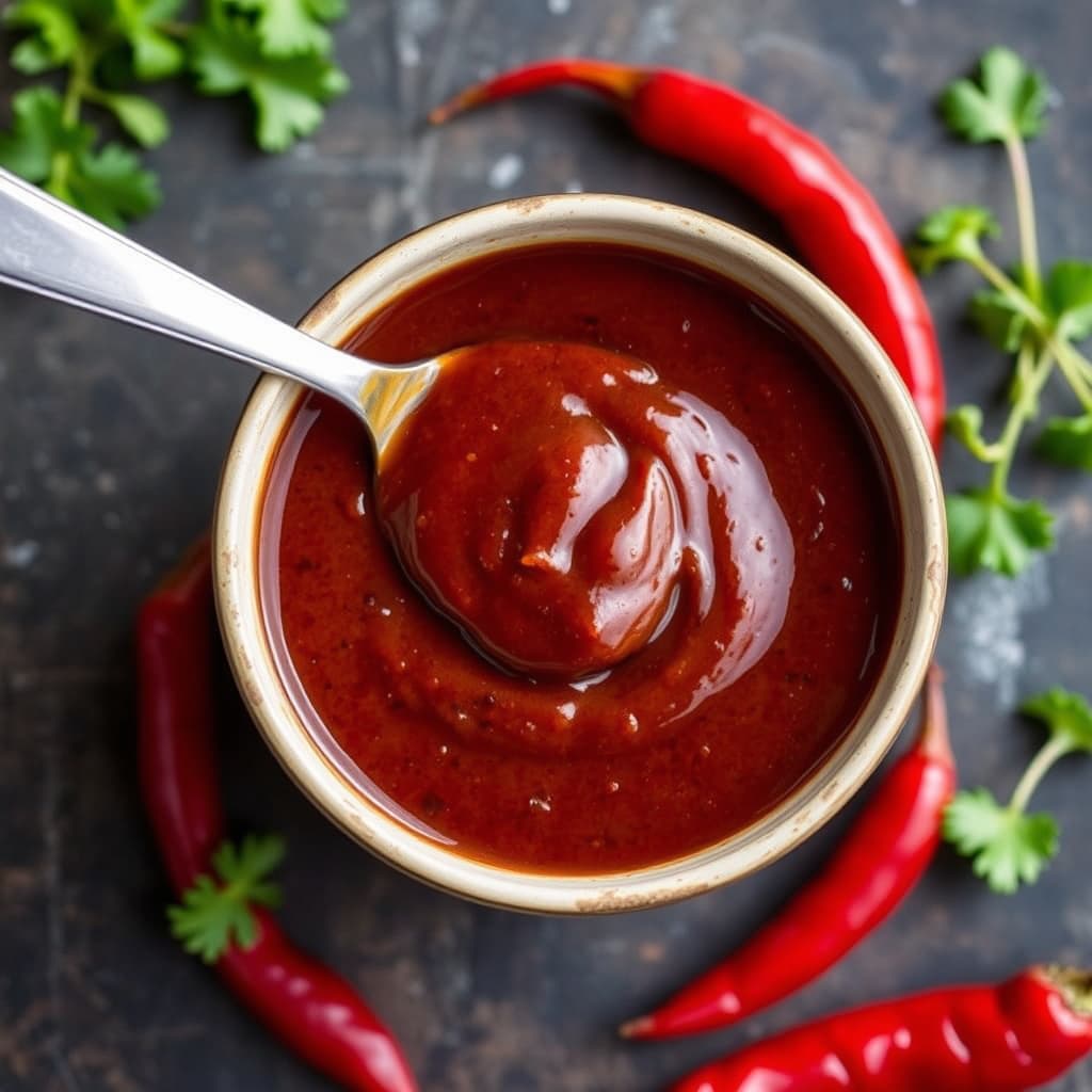 Chile-kaffe BBQ-saus