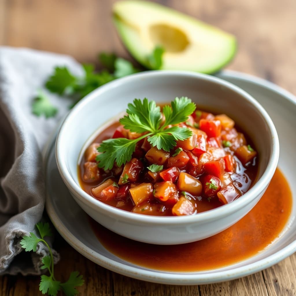Chilensk salsa til grillmat: Pebre