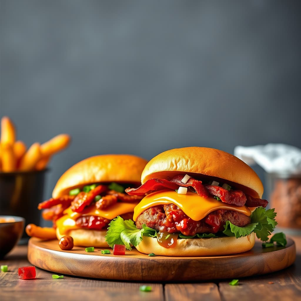 Chili Dog, Bacon Cheeseburgers og Brannfarlige Pommes frites