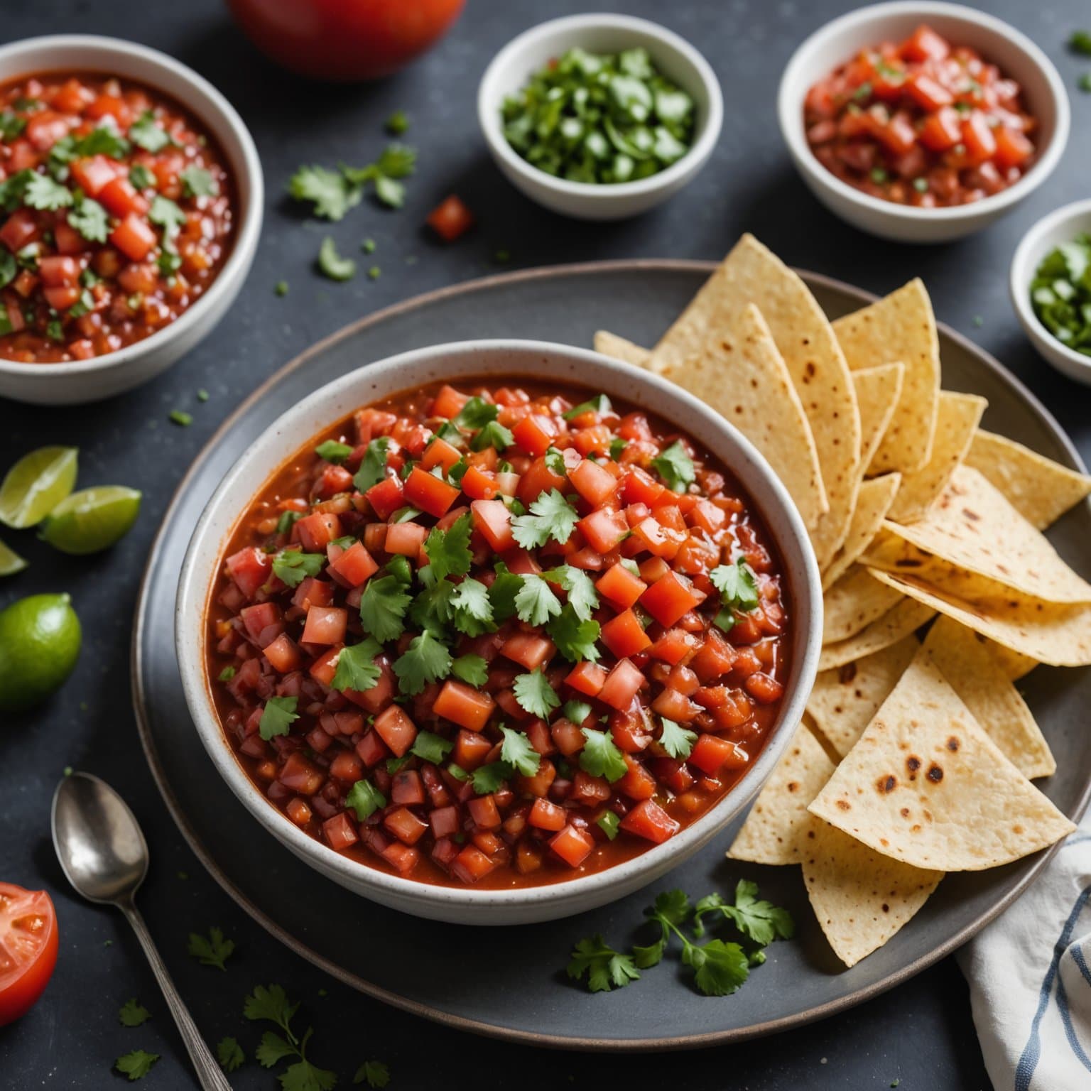 Chipotle-tomat salsa