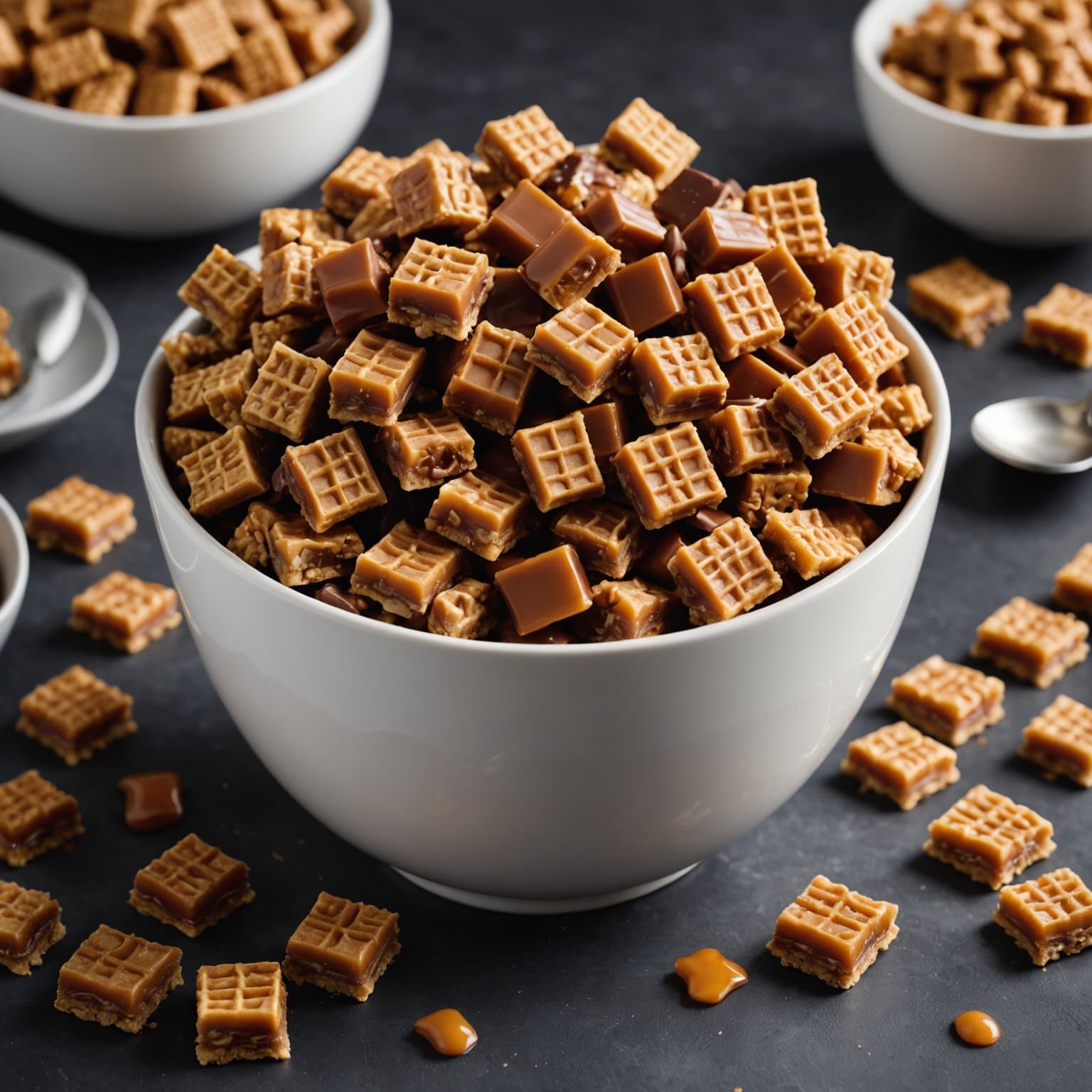 Chocolate Chex® karamell crunch