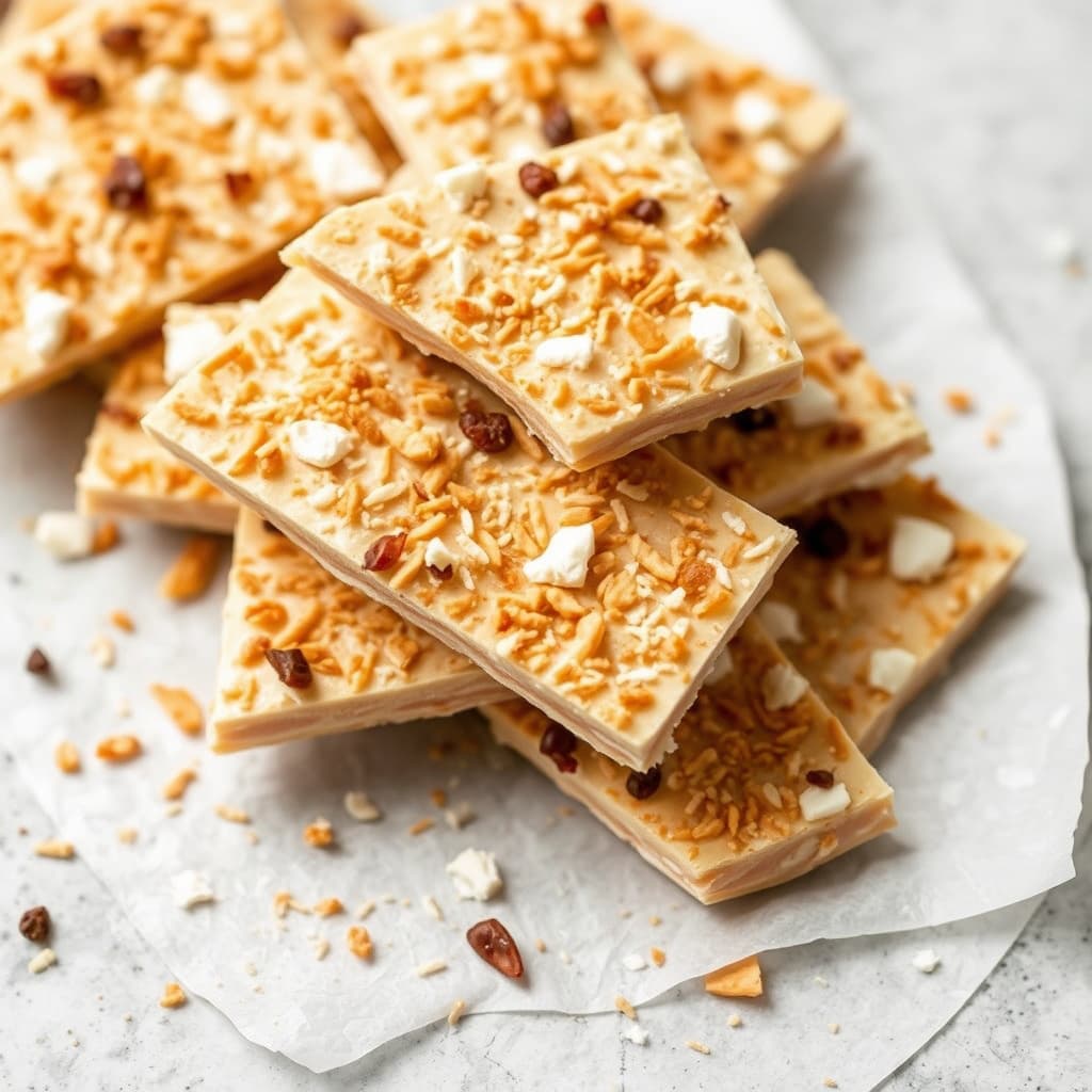 Cocada: Enkel kokosbark