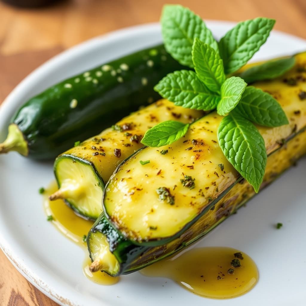 Concia (squash med mynte og eddik)