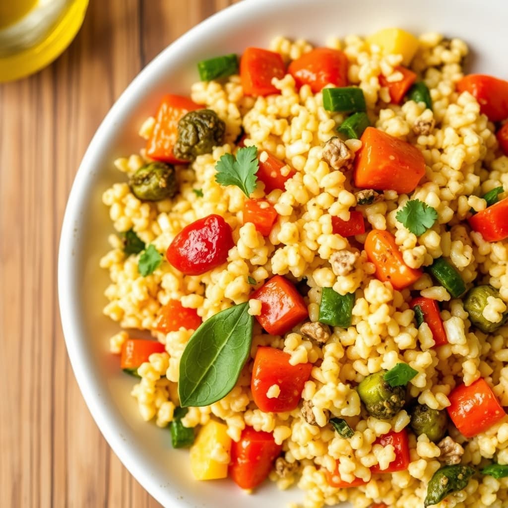 Couscous med grønnsaker