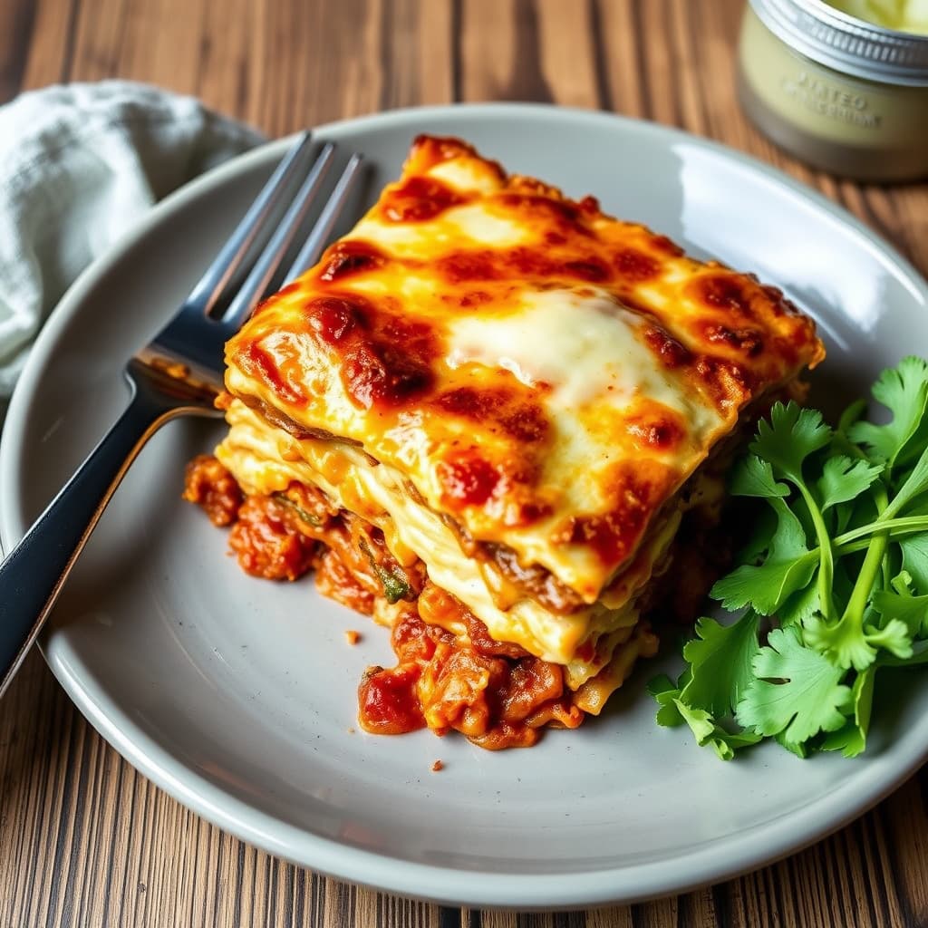 Cowboy-lasagne