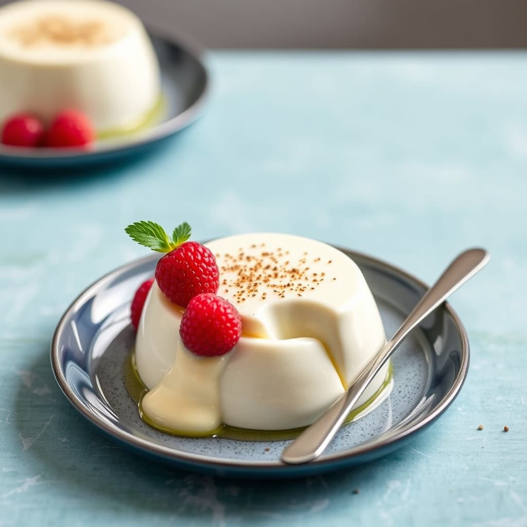 Creme Fraiche Panna Cotta Jubilee-stil