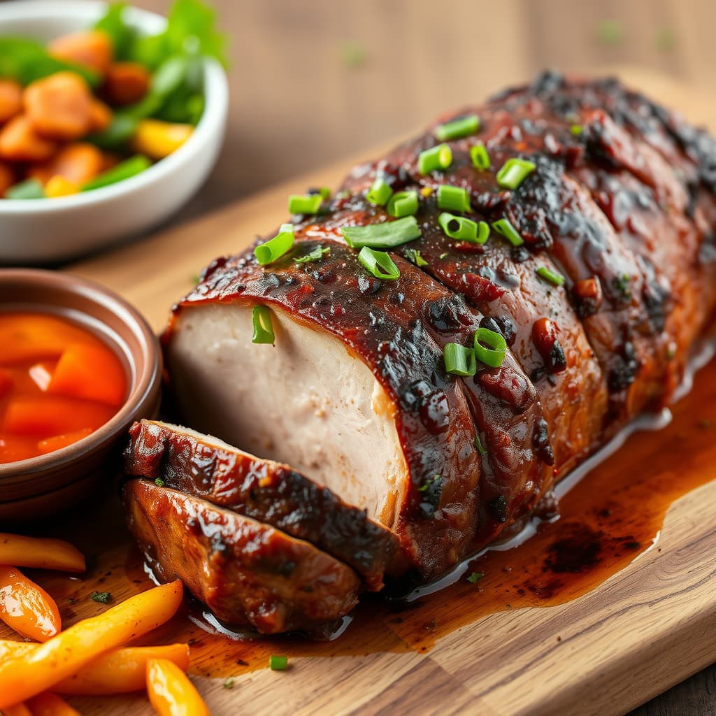 Cubansk kinesisk stekt svinekam