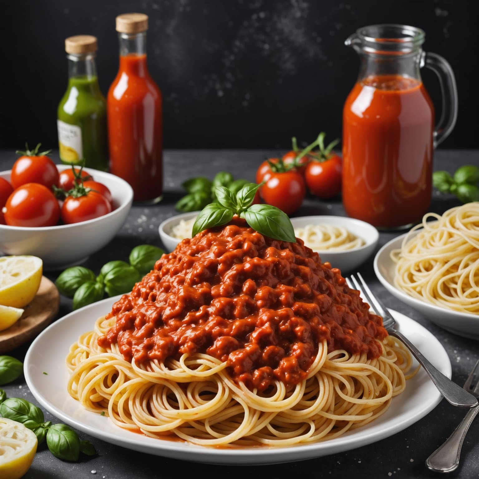 Danny's hjemmelagde ferske ingrediensers spaghetti saus