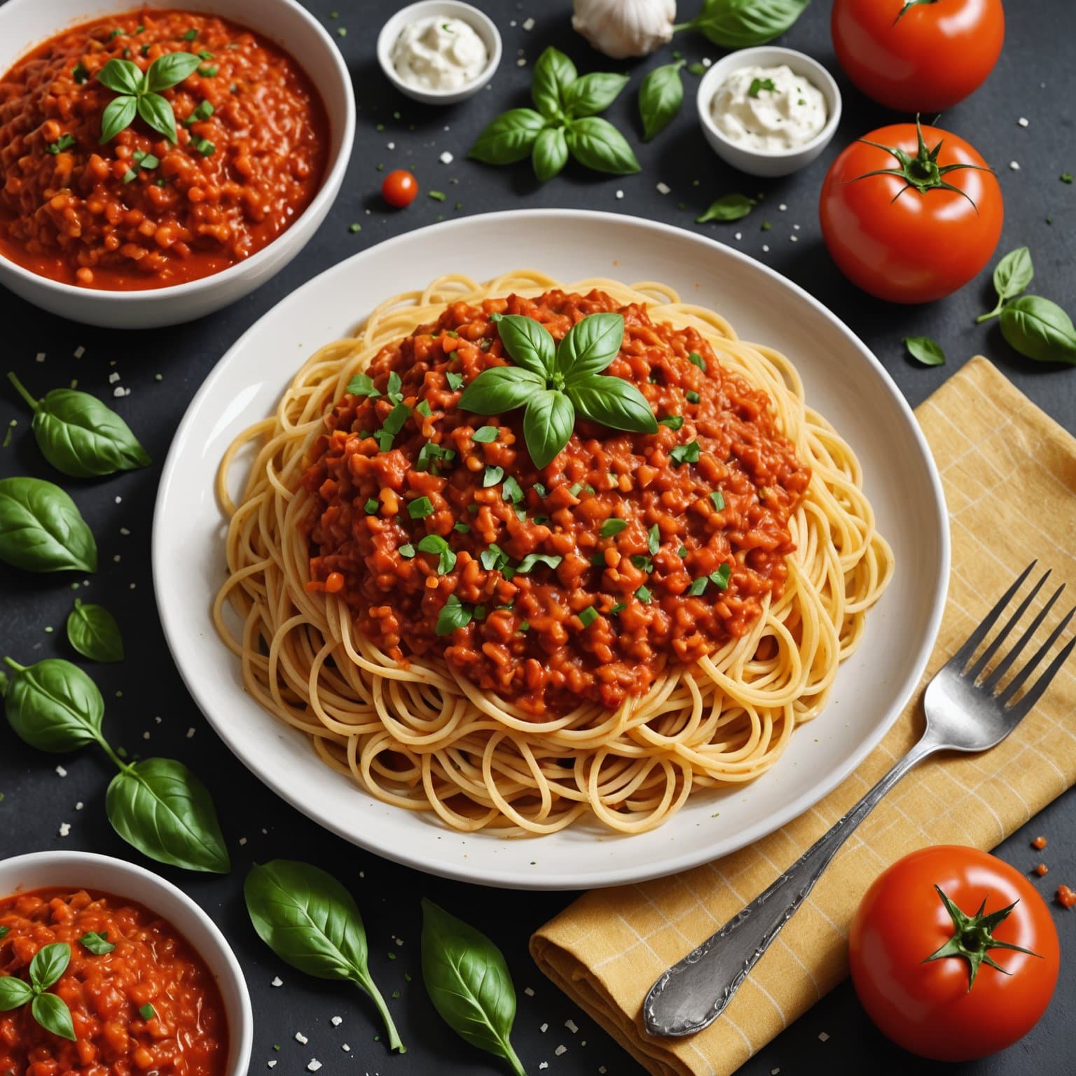 Darin's grønnsaksspagettisaus