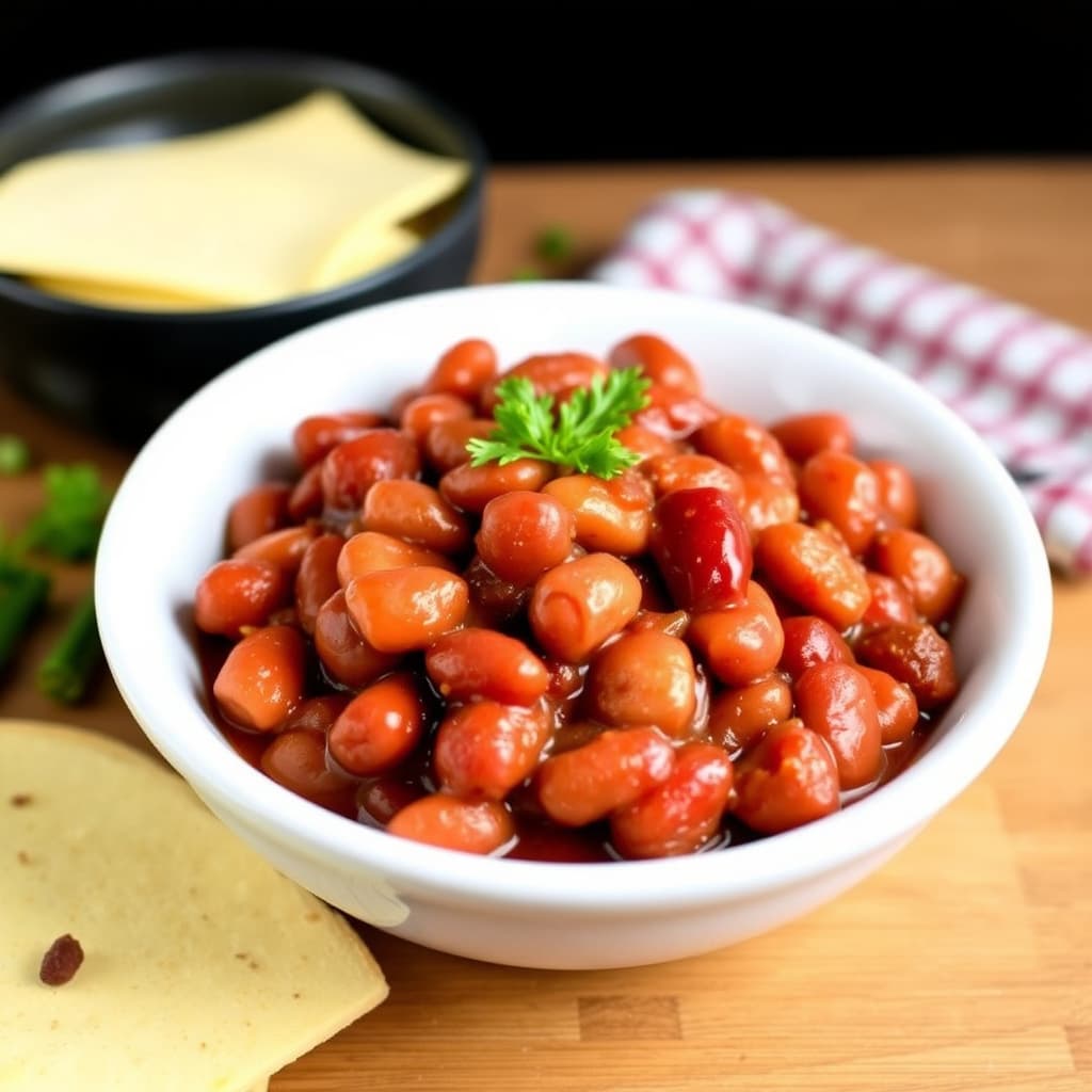 De beste langsomkokte baked beans (pappas oppskrift)