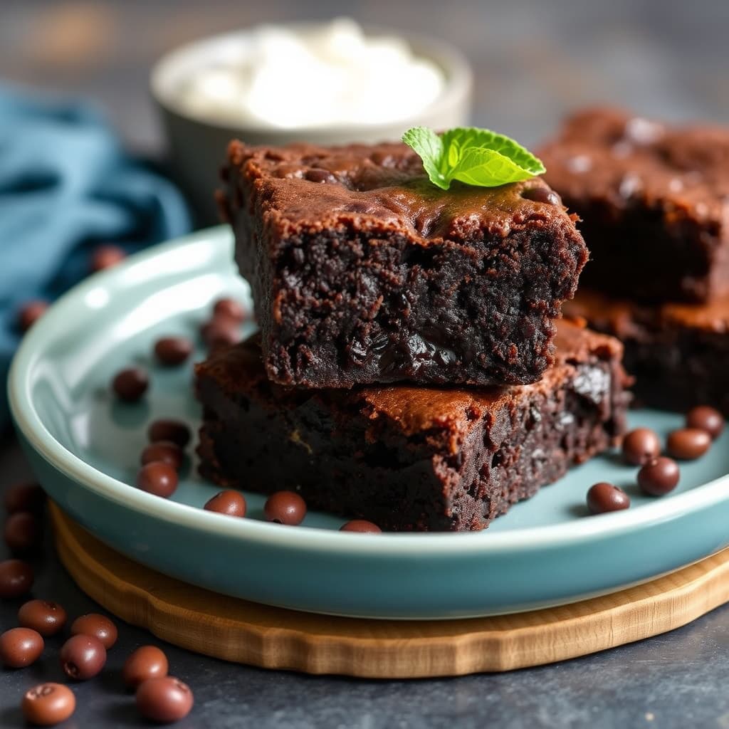 De fantastiske svarte bønnebrowniene