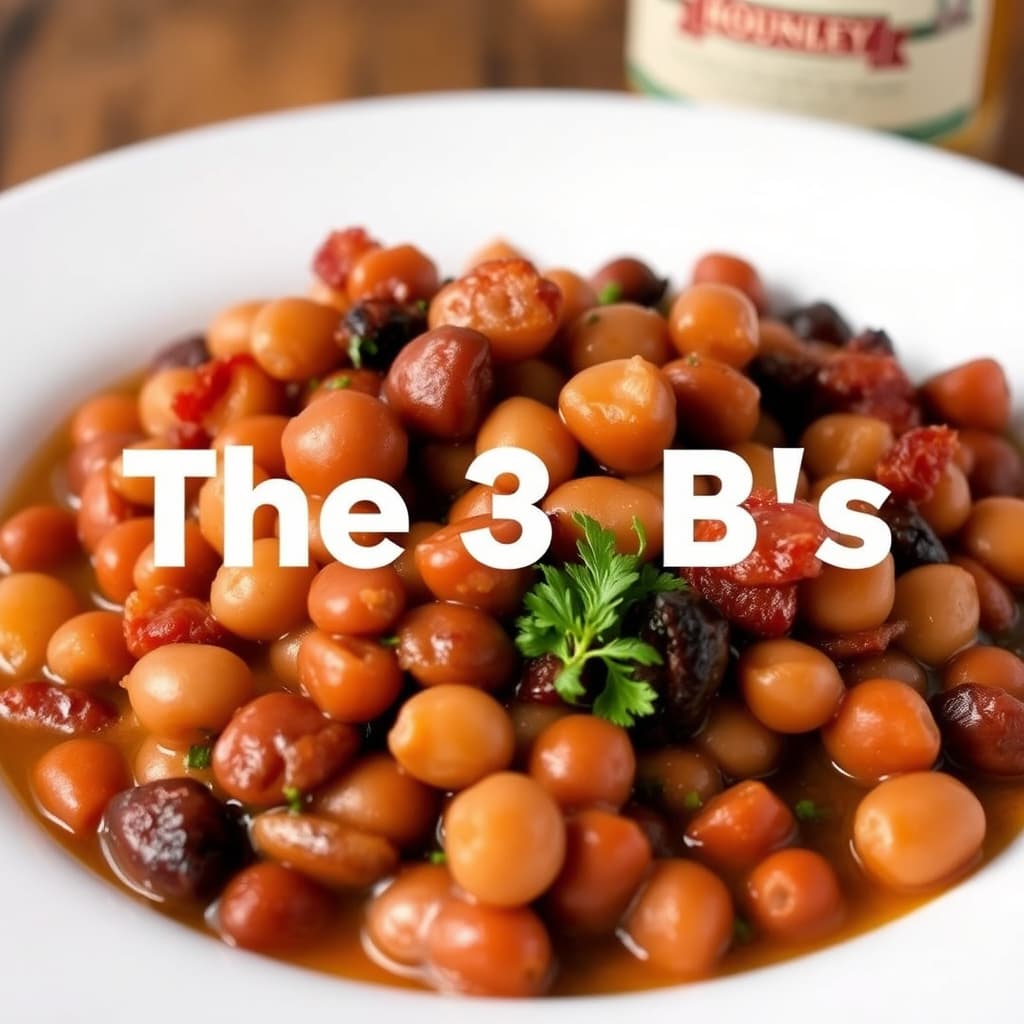 De tre B-ene – Bønner (Bacon, Brunt sukker og Bourbon)