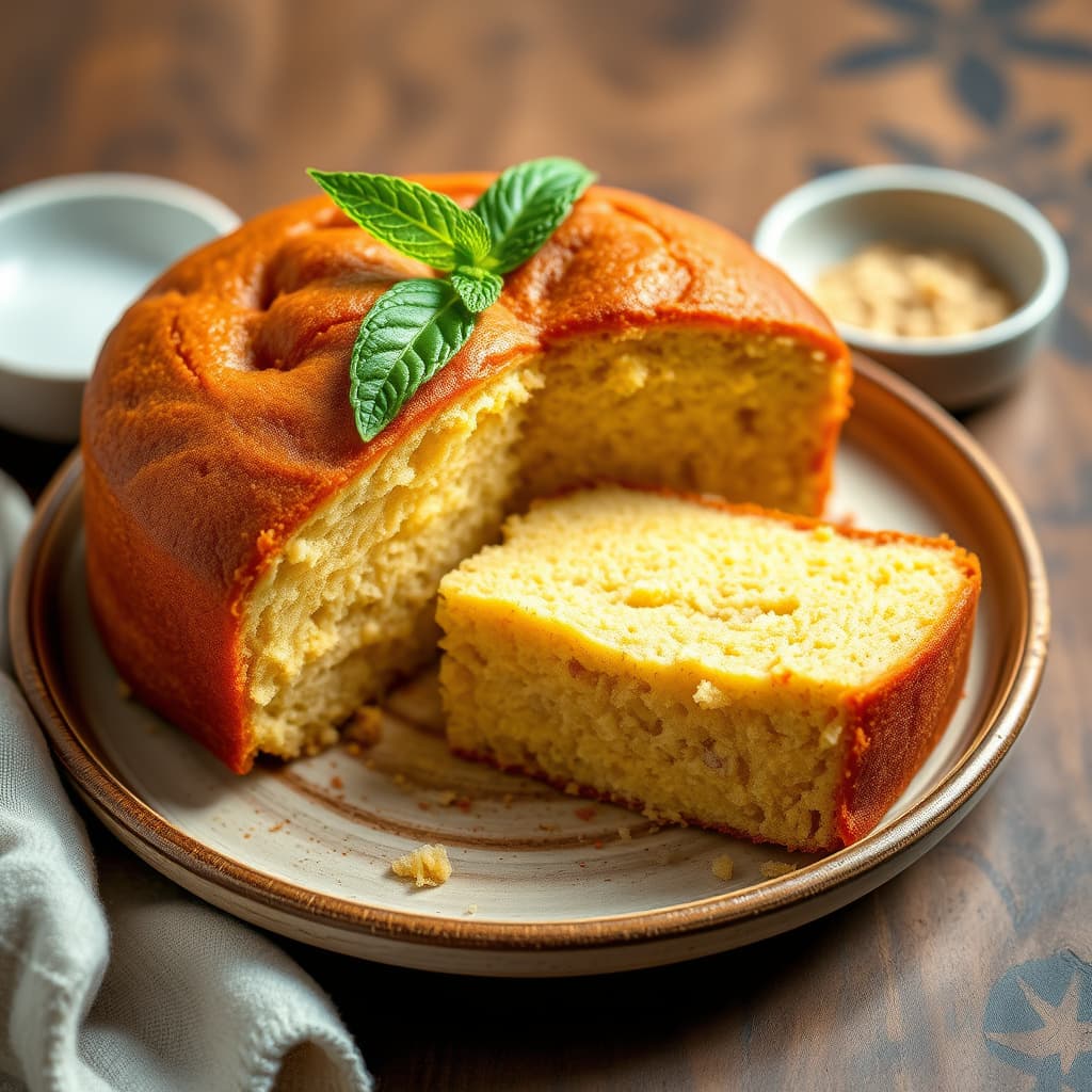 Debbys dampede banankake