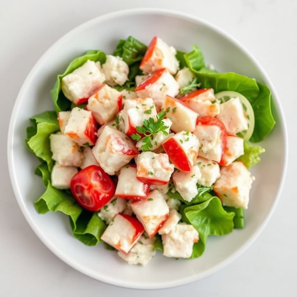 Deconstruert hummer-salat