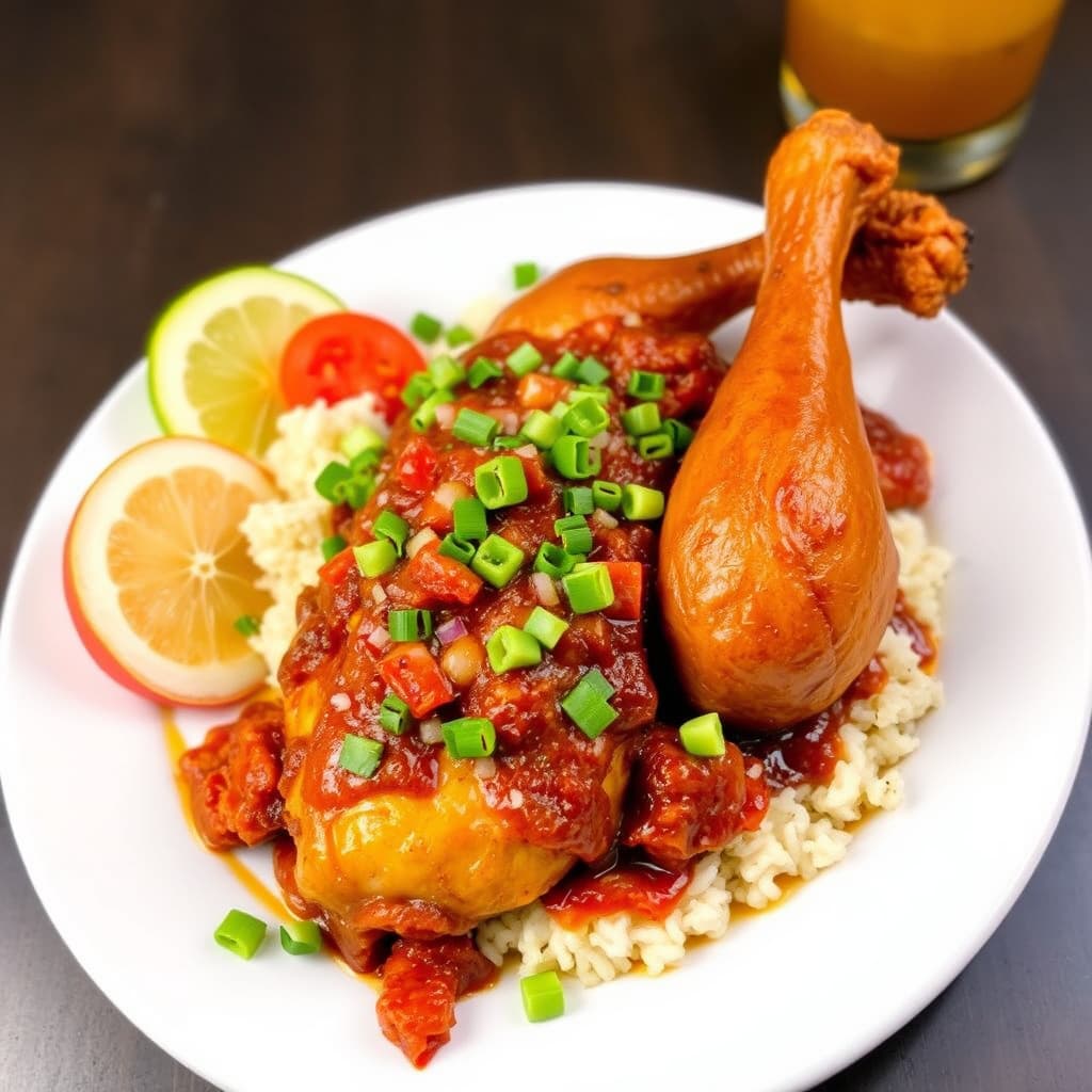 Dee Dee's Home Run Chicken – Pollo Guisado