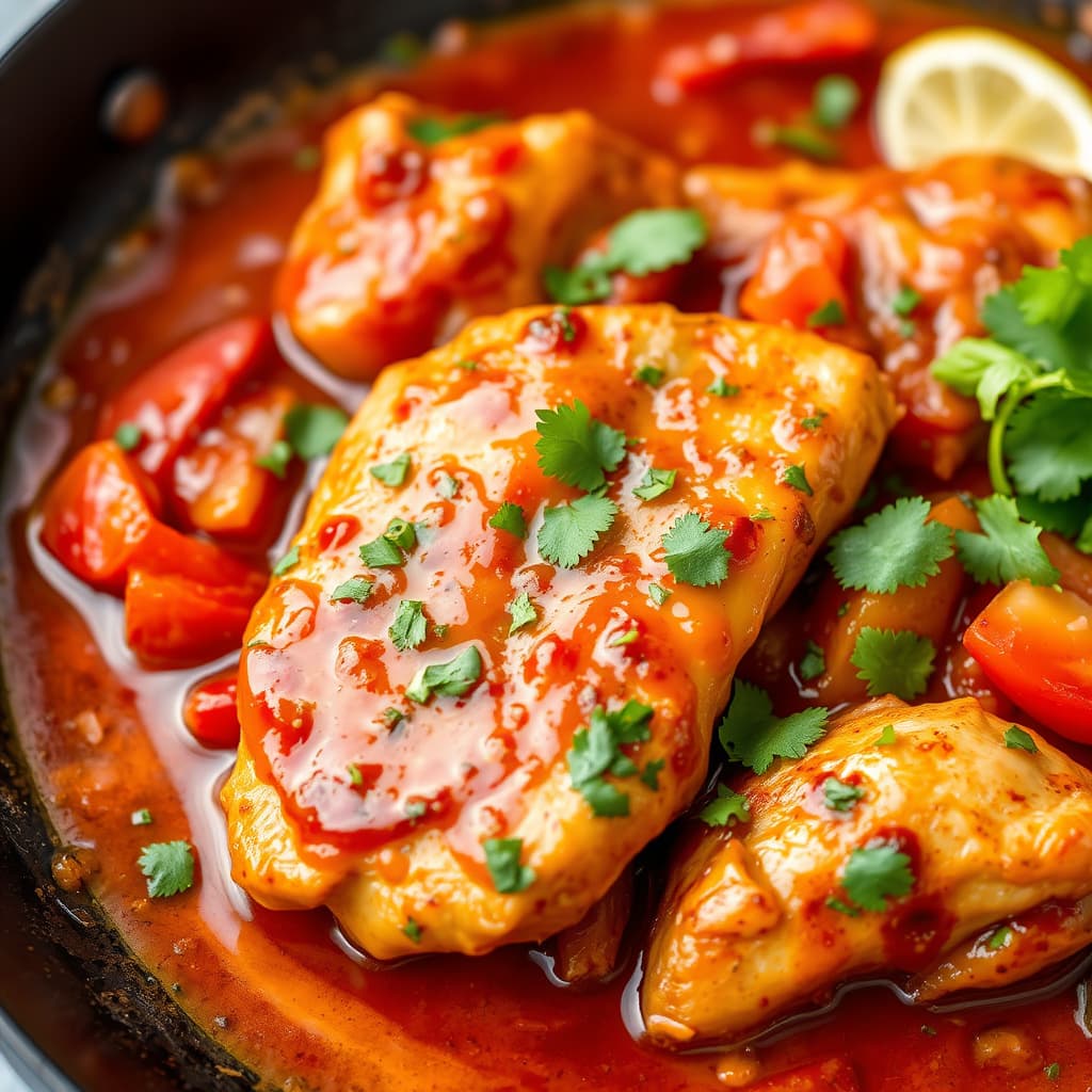 Deilig kylling fajitamarinade